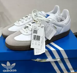 Adidas samba OG White & Gum Unisex  US Men's 8.5 US Women's size 9.5 - Picture 1 of 4