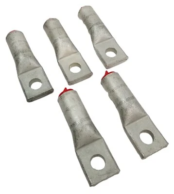 5pcs BURNDY YA29A1 1-Hole Lug Compression Connector Straight Barrel 250kcmil NEW - Image 1 of 4