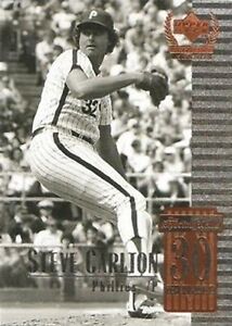 1999 Upper Deck Century Legends #30 Steve Carlton Philadelphia Phillies HOF