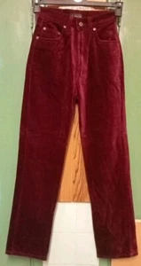 House of Bruar Evening Trousers - Size 8 - Burgundy. - Picture 1 of 12