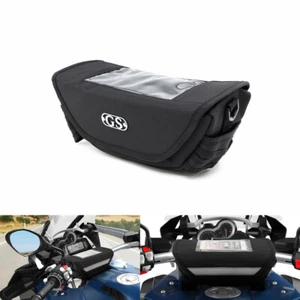 Bolso de viaje negro manillar impermeable bolsa de navegación para BMW R1200GS R1250GS ADV - Imagen 1 de 8