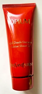 VINTAGE Yves Saint Laurent OPIUM PERFUMED LUSCIOUS SHOWER GEL 2.5 FL OZ/75ML NEW - Picture 1 of 10