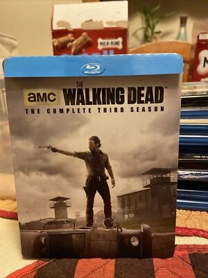 Walking Dead Third Season (Blu-ray, 5-Disc, 2013) Target Jumbo Steelbook - Image 1 of 4
