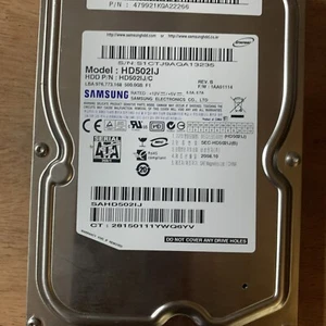 Samsung HD502IJ SpinPoint Hard Drive 500GB 3.5” SATA - JD09 - Picture 1 of 3