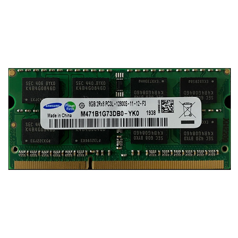 SAMSUNG DDR3 DDR3L 4GB 8GB 16GB 1600 204-Pin Sodimm memory LAPTOP RAM PC3L-12800 - Image 1 of 4