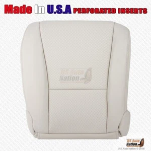 2009 2010 For Lexus LS460 Driver Bottom Perforated Leather Seat Cover Alabaster - Picture 1 of 10
