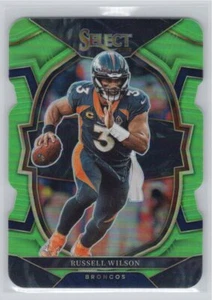 2022 Panini Select #23 Russell Wilson /299 Neon Green Prizm Die Cut Broncos - Bild 1 von 2