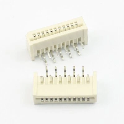 5Pcs FPC FFC 1.25mm Pitch 11 Pin Dual Right Angle Ribbon Flat Cable Connector - Image 1 of 4