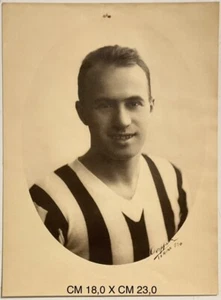 CALCIO JUVENTUS GIOVANNI FERRARI CAMPIONE DEL MONDO FOTOGRAFIA TORINO 1930 - Picture 1 of 4