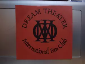 Dream Theater International Fan Club Vintage Decal - Excellent Condition - Rare - Picture 1 of 2