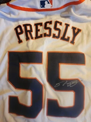 Ryan Pressly Autographed Houston Astros   Jersey  - Image 1 of 2