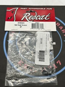 Redcat. #23623. Ball Head Screws for Volcano 18. 6pk - Picture 1 of 1