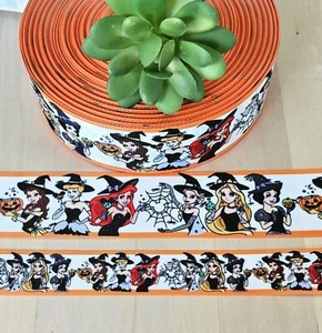 Cinta de Halloween Princesa Disney Brujas 7/8 y 1,5" (1 YD) - Imagen 1 de 1