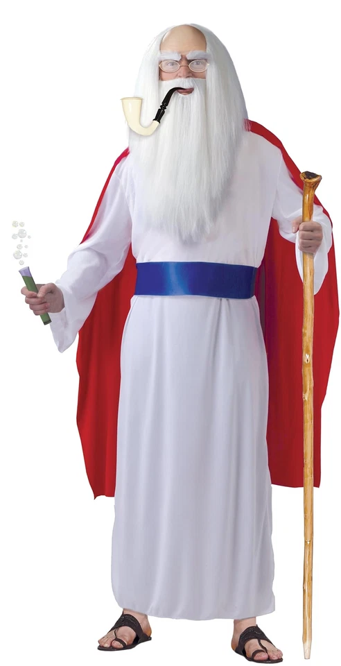 | Druid Costume for Adults 52-54/L - Cloak Belt and Tunic for Galos-P... - Image 1 of 4