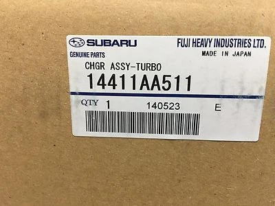 2005-2006 Subaru Outback Legacy IHI VF40 Turbocharger OEM NEW Genuine 14411AA511 - Image 1 of 3