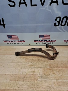 1986 YAMAHA Dr 225 Tri Moto OEM Exhaust Header Pipe And Shield iy - Picture 1 of 8