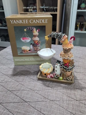 Yankee Vela Colgante Cera Tarta Fusión Popurrí Calentador Navidad Panadero Cupcake Foto 1 de 4