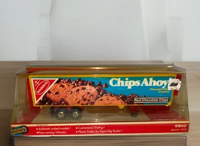 VTG Nabisco Kidco Tough Wheels Chips Ahoy Trailor 1981 No.17200 New! - Image 1 of 4