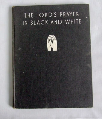 The Lord's Prayer in Black and White, 1946, 1st edition, Arthur Wragg Drawings - Image 1 of 4