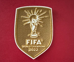 FIFA World Cup Champions 2022 Football Badge Patch Argentina football shirt UK - Picture 1 of 4