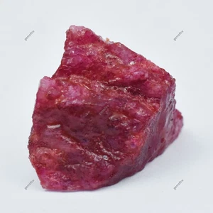 CERTIFICADO Rubí Rojo Natural Áspero Sin Cortar Enorme Tamaño 63.75 Ct Piedra Preciosa Suelta - Imagen 1 de 7