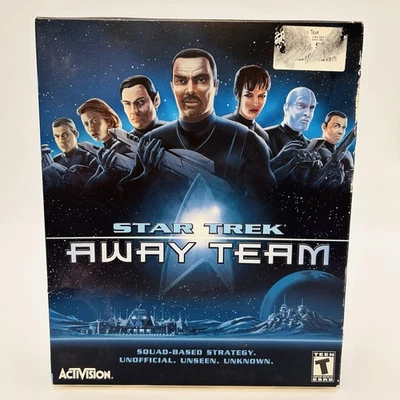 Star Trek: Away Team (PC, 2001)  PC GAME NEW SEALED BIG BOX - Image 1 of 4