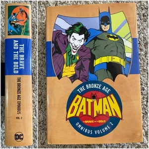Batman Brave and the Bold Bronze Age Omnibus HC Vol 2 - DC Comics Joker 110 156 - Picture 1 of 21