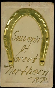 SOUVENIR POSTCARD - GREAT NORTHERN R.R. POSTCARD - Picture 1 of 1