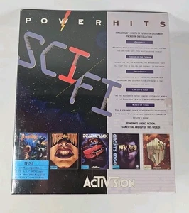 Activision Power Hits Sci Fi Big Box PC Prophecy Deathtrack Circuits Edge Sealed - Picture 1 of 14