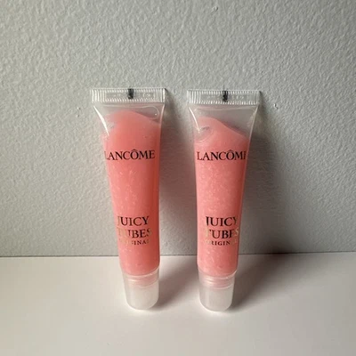 2, LANCOME Juicy Tubes Lip Gloss 02 Spring Fling 0.5oz/15ml Each Full Size - Image 1 of 2