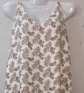 Loft Tanktop Damen Medium Tribal Geo ärmellos hoch niedrig Pullover U-Ausschnitt - Bild 1 von 8