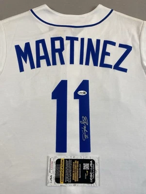 SEATTLE MARINERS- EDGAR MARTINEZ AUTOGRAPH #11 NIKE AUTHENTIC JERSEY JSA CI33386 - Image 1 of 4
