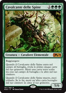 MTG CAVALIER OF THORNS EXC - CAVALCANTE DELLE SPINE - M20 - MAGIC - Picture 1 of 1