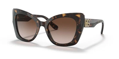 Gafas de sol Dolce & Gabbana para mujer DG4405F 53 mm Habana - Lente marrón degradado - NUEVAS Foto 1 de 4