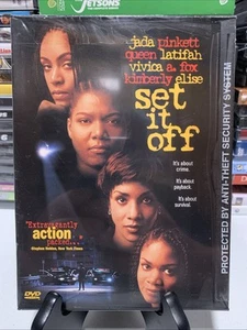 Set It Off (DVD, 1996) New Sealed Snapcase Very Rare! BUY 3 DVDs GET 1 FREE - Picture 1 of 7