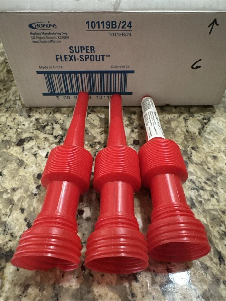10119B/24 Hopkins Manufacturing Flo Tool SUPER FLEX-SPOUT (3 Pack)