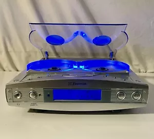 AS IS, PARTS ONLY- Emerson ES17 Dual CD Player FM Stereo - Imagen 1 de 10