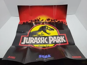 Jurassic Park Sonic Welcome to the Next Level Sega Poster 21" - Picture 1 of 3