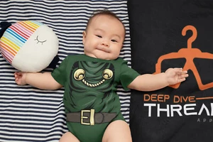 Baby Doom Costume Cosplay Bodysuit - Picture 1 of 3
