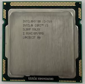 Intel Core i5-760 Desktop CPU Processor- SLBRP - Picture 1 of 2