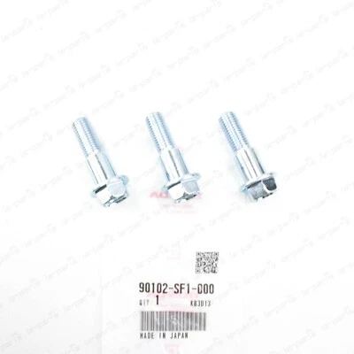 Nuevo Juego de 3 pernos de medio eje intermedio genuino Honda Acura DC2 EM1 DOHC VTEC Foto 1 de 4