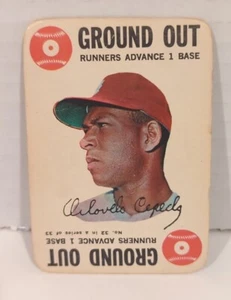 1968 Topps Game Set Ground Out #32 Orlando Cepeda VGC - Picture 1 of 4