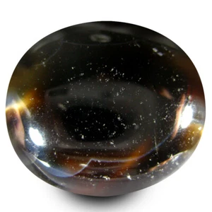 35.56 ct Oval Cabochon Shape Mesmerizing Scenic Patterns Banded Agate Crystals - Picture 1 of 1