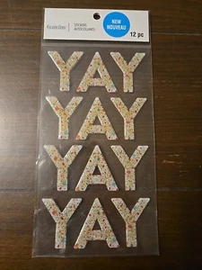 Adesivi per scrapbooking confetti YAY da collezione - Foto 1 di 1