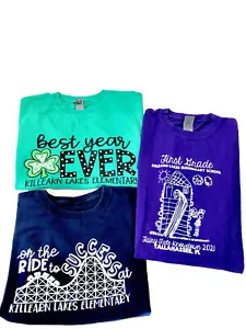 Killearn Lakes Elementary Tallahassee Kinder M First Grade 3er Set T-Shirts - Bild 1 von 10