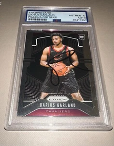 Darius Garland 2019 20 Panini Prizm RC Rookie Signed Auto PSA DNA Cavs - Picture 1 of 2