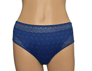 La Perla Womens Brief Blue Lace Panty Underwear Panty Intimate Ladies Size Small
