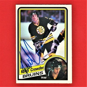Autogrammkarte Keith Crowder 1984 O-Pee-Chee 2 A7 - Bild 1 von 2
