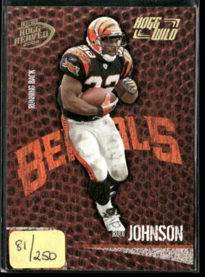 2004 Playoff Hogg Heaven #23 Rudi Johnson /250 - Image 1 of 2