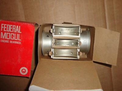 Nos 1956 1962 Chevrolet  235 261 L6 Engine .20 Main  Bearing Set Federal Mogul - Image 1 of 4